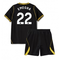 Chelsea Emmanuel Emegha #22 Bortatröja Barn 2026-27 Kortärmad (+ Korta byxor)